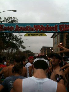 Keep Austin Weird 5k Start Line