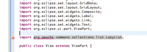 Missing Imports Missing Imports