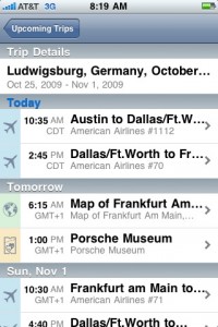 TripIt iPhone