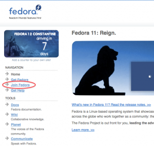 Join Fedora