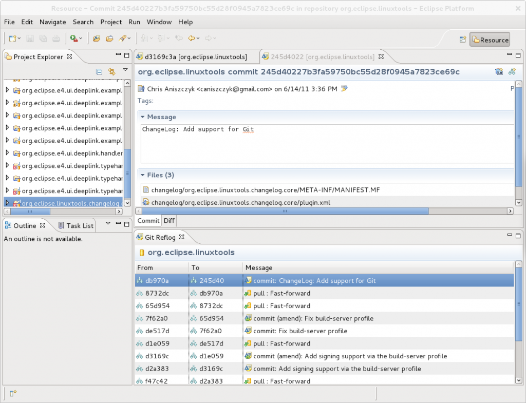 Git reflog And Eclipse Chris Aniszczyk s zx Diatribe Git reflog and eclipse chris aniszczyk s zx diatribe